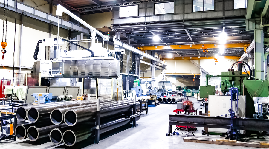 三栄舎ローラ製造所・社内風景04